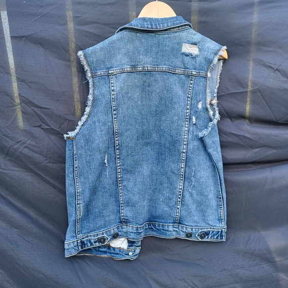 Silver Jean Vest - Picture 2 of 2